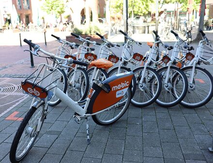 Die neuen Leihfahrräder stehen in Pulheim zur Verfügung.
