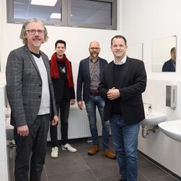 Neue Toilettenanlage im Schulzentrum Brauweiler