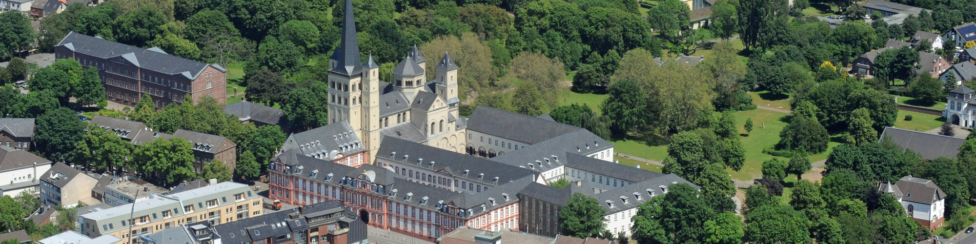 Luftbild Abtei Brauweiler