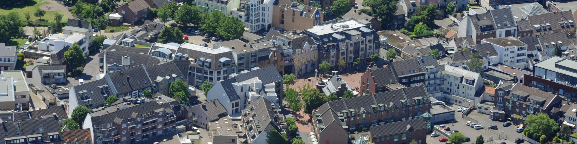 Luftbild Innenstadt Pulheim